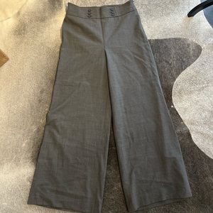 Ann Taylor Loft wide leg trousers 12